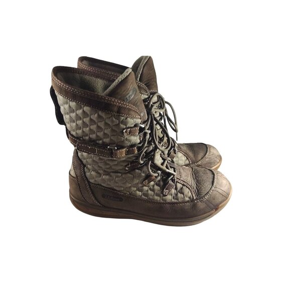 L.L. Bean Women's Snow Peak Size 10M Tek 2.5 Quilted Prima-loft Winter Boots - Picture 5 of 9